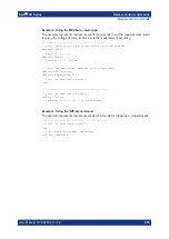 Предварительный просмотр 205 страницы R&S 3629.8856.02 User Manual