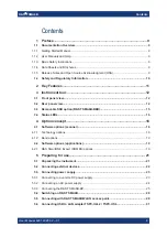 Preview for 3 page of R&S 4900.8005.K20 User Manual