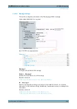 Preview for 237 page of R&S CMW-KG4 Series User Manual