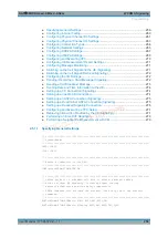 Preview for 258 page of R&S CMW-KG4 Series User Manual