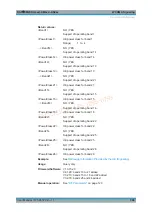 Preview for 308 page of R&S CMW-KG4 Series User Manual