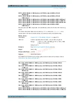 Preview for 425 page of R&S CMW-KG8 Series User Manual