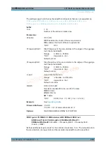 Preview for 650 page of R&S CMW-KM5 Series User Manual