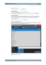 Preview for 99 page of R&S FSV3000 Series User Manual