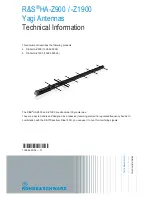 Preview for 1 page of R&S HA-Z900 Technical Information