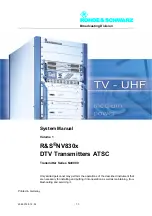 R&S N 8000 Series System Manual preview