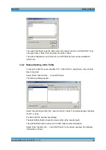 Preview for 82 page of R&S OSP Operating Manual