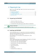 Preview for 16 page of R&S QAR Panel User Manual