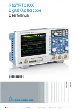 Preview for 1 page of R&S RTC1K-COM2 User Manual