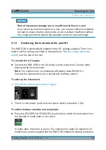 Preview for 15 page of R&S SGS100A Getting Started