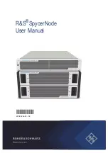 R&S SpycerNode 2U12 User Manual preview