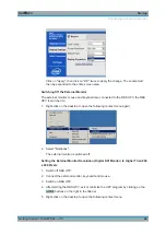 Предварительный просмотр 62 страницы R&S UPV Getting Started