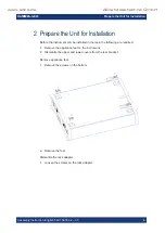 Preview for 4 page of R&S ZZA-GE23 Assembly Instruction Manual