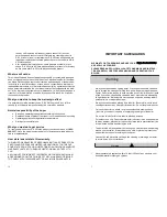 Preview for 3 page of R&V Works CSB-30 Operating Manual