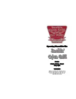 R&V Works Smokin' Cajun Grill CG-30 Operating Manual preview