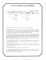 Предварительный просмотр 6 страницы Rane AC 22 Operating And Service Manual