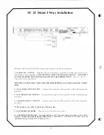 Предварительный просмотр 8 страницы Rane AC 22 Operating And Service Manual