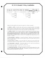 Preview for 11 page of Rane AC 22 Operating And Service Manual