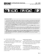 Rane AC 22B Operator'S Manual preview