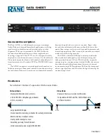 Предварительный просмотр 9 страницы Rane AD22S Manual