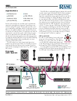 Предварительный просмотр 4 страницы Rane AM1 Datasheet