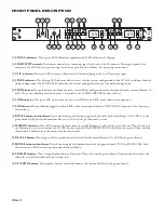 Предварительный просмотр 2 страницы Rane AVA 22d Operator'S Manual