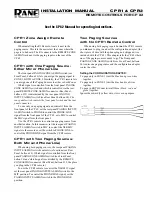 Preview for 1 page of Rane CP R1 Installation Manual