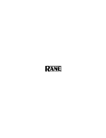 Preview for 4 page of Rane DA216S Operator'S Manual