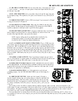 Preview for 3 page of Rane FMM 42 Operating And Service Manual