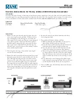 Rane FPG 45 Service Instructions preview