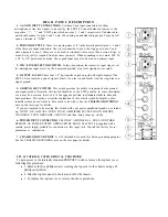 Предварительный просмотр 3 страницы Rane FPS 28 Operating And Service Manual