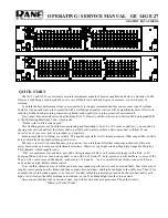 Preview for 1 page of Rane GE 14 Operating Manual