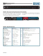 Предварительный просмотр 4 страницы Rane HAL1 Manual