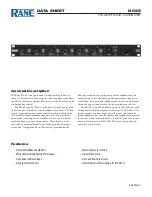 Preview for 9 page of Rane HC6S Manual