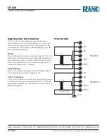 Предварительный просмотр 2 страницы Rane LT 22 Datasheet