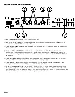 Предварительный просмотр 2 страницы Rane MP 2 Operator'S Manual