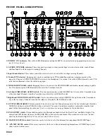 Предварительный просмотр 2 страницы Rane MP 24X Operator'S Manual