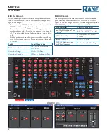 Preview for 16 page of Rane MP26 Operator'S Manual