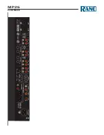 Предварительный просмотр 32 страницы Rane MP26 Operator'S Manual