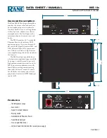 Rane MS 1B Datasheet предпросмотр