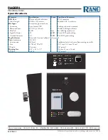 Предварительный просмотр 2 страницы Rane PAGER1 Datasheet