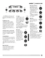 Предварительный просмотр 9 страницы Rane SIXTY-ONE Operator'S Manual