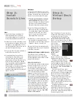 Preview for 2 page of Rane SL 4 Quick Start Manual