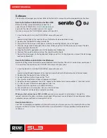 Предварительный просмотр 5 страницы Rane SL3 Owner'S Manual