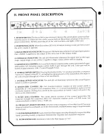 Preview for 3 page of Rane SP 15 Operating And Service Manual