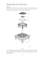 Предварительный просмотр 8 страницы Range Master 30" Slate Tile Fire Pit User Manual