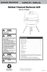 Range Master CBT1302GW Owner'S Manual предпросмотр