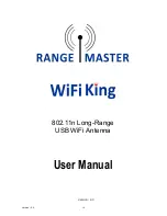Range Master WiFi King User Manual preview