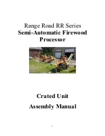 Range Road rr series Assembly Manual preview