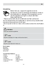 Preview for 19 page of Range KE 1011 User Manual